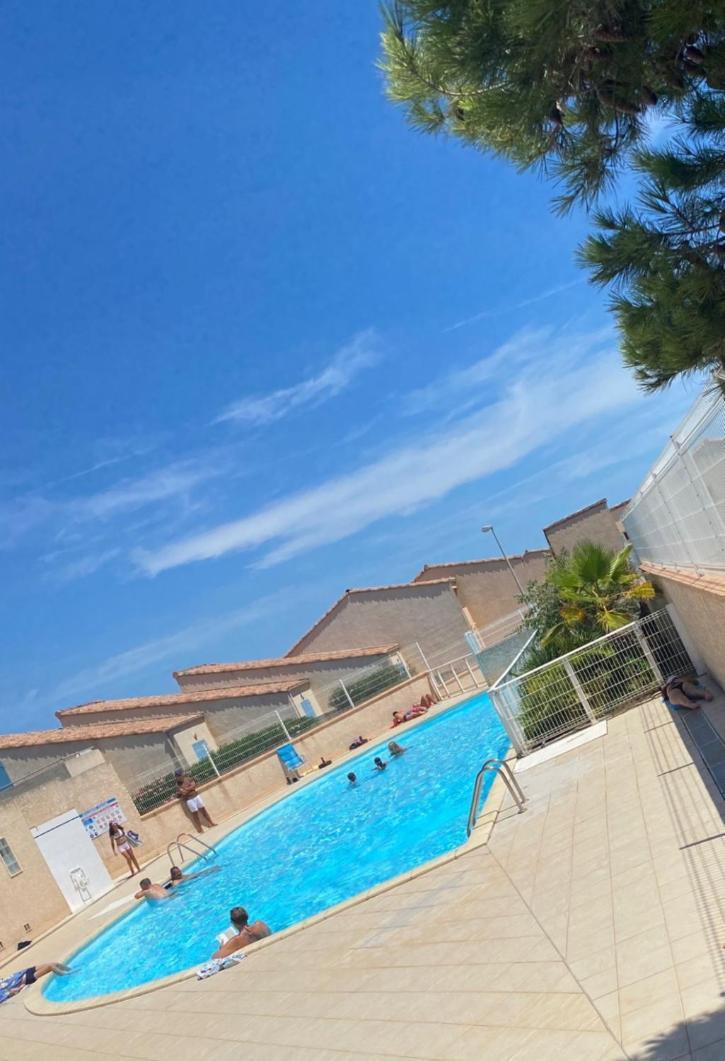 T3 Vue Mer Et Plage, Avec Wifi Et Parking Saint-Pierre-la-Mer  Екстериор снимка