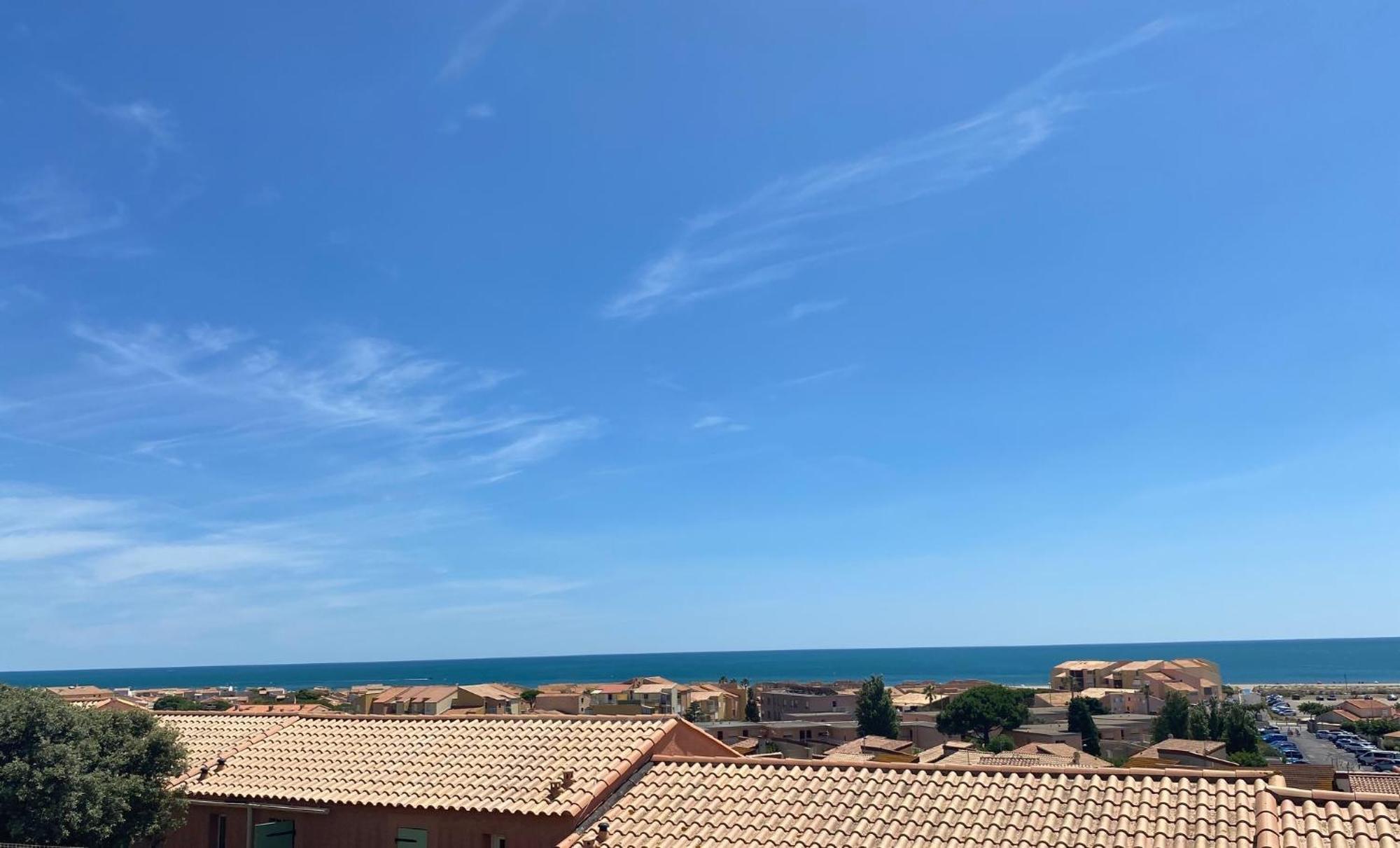 T3 Vue Mer Et Plage, Avec Wifi Et Parking Saint-Pierre-la-Mer  Екстериор снимка